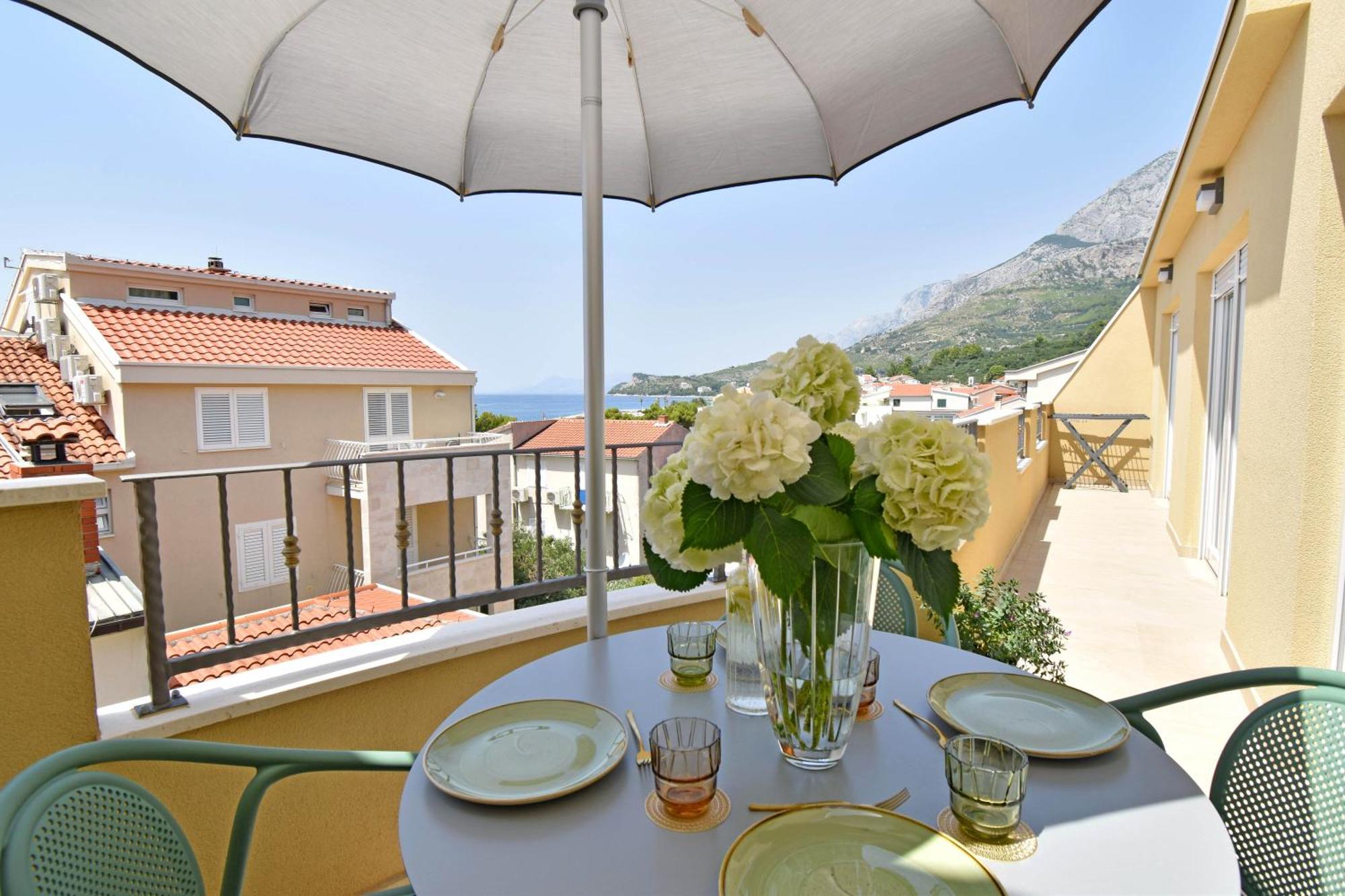 Luxury Apartments Luna Tučepi Kültér fotó