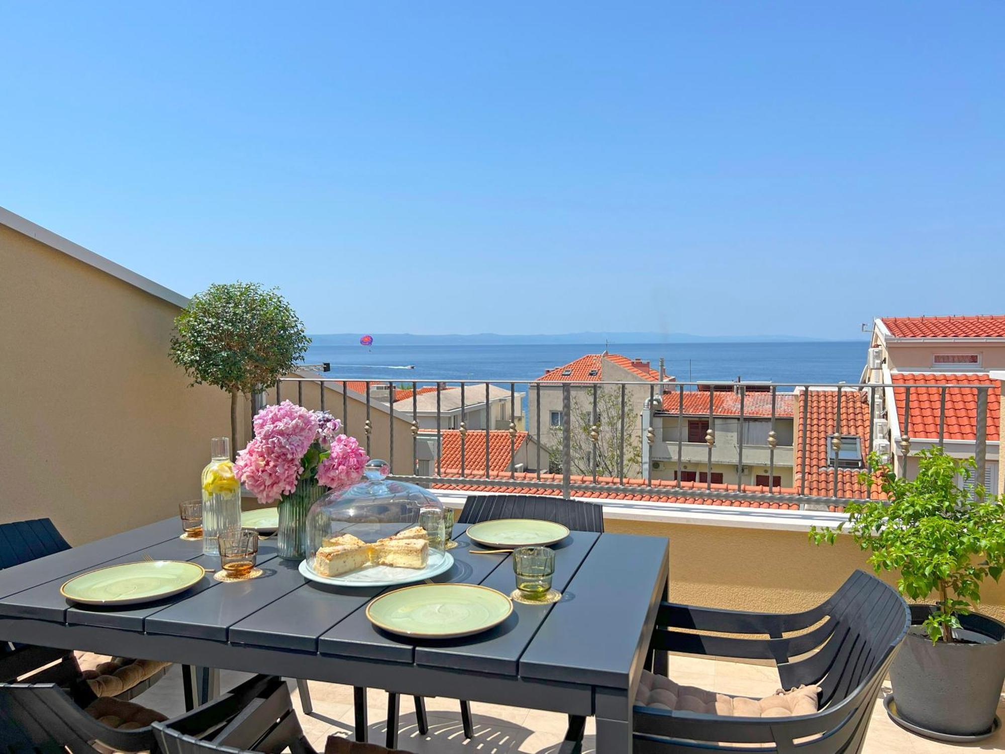Luxury Apartments Luna Tučepi Kültér fotó