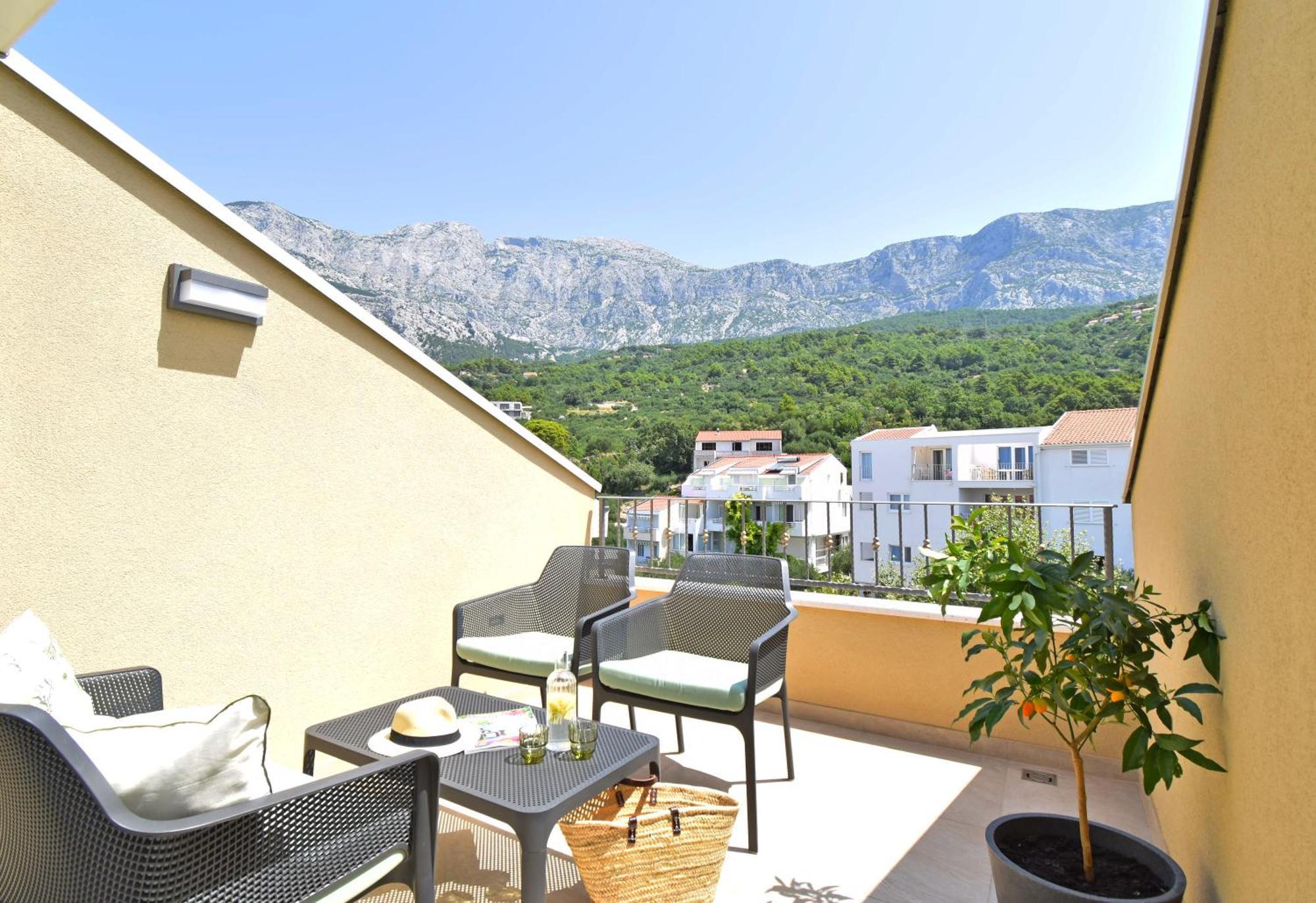 Luxury Apartments Luna Tučepi Kültér fotó
